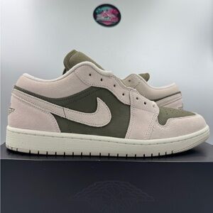 Nike Air Jordan 1 Low SE Medium Olive Sail BRAND NEW Size 11.5
